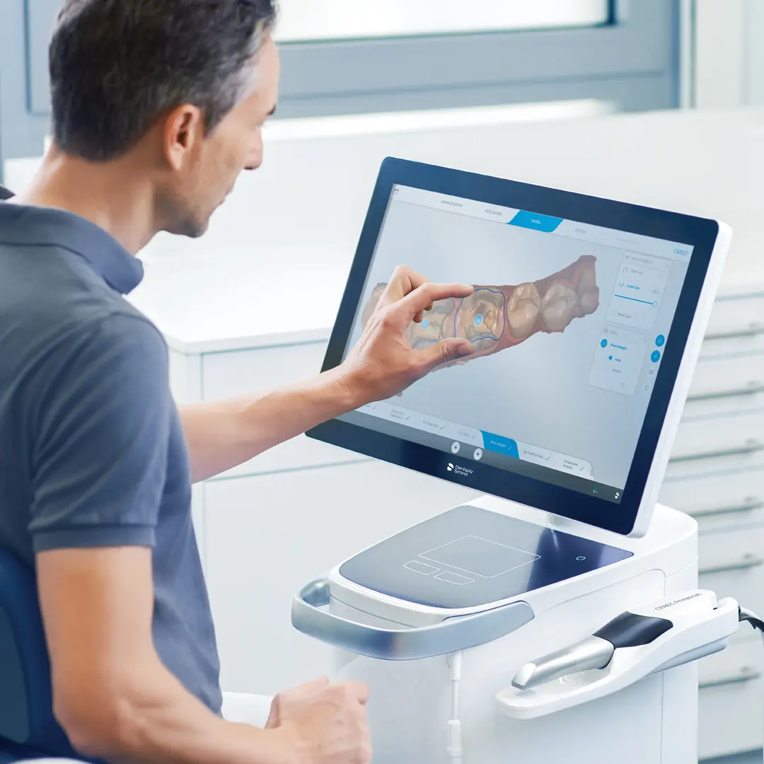 Haslident mit CEREC-Technologie